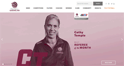 Desktop Screenshot of footballqueensland.com.au